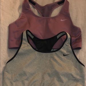 Nike dri fit sports bra sz. L